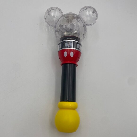 Disney Parks Mickey Mouse Pants Movie Reel Light Up Bubble Wand Blower Tested - Picture 1 of 11